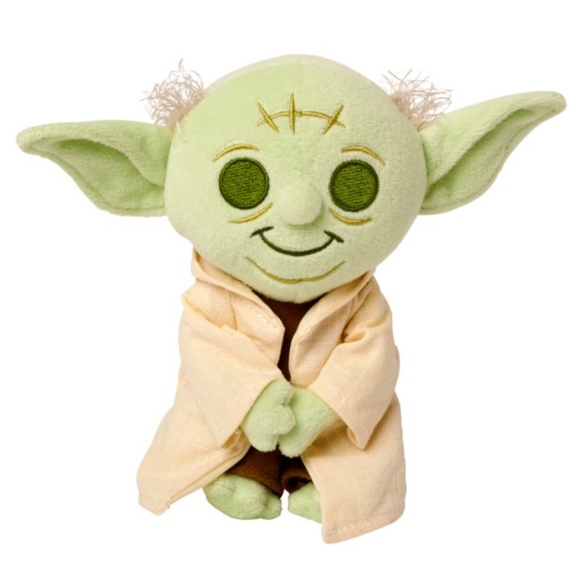 2022 Disney Parks Star Wars Galaxy's Edge Yoda Jedi Master Coruscant 7" Plush - Picture 3 of 5